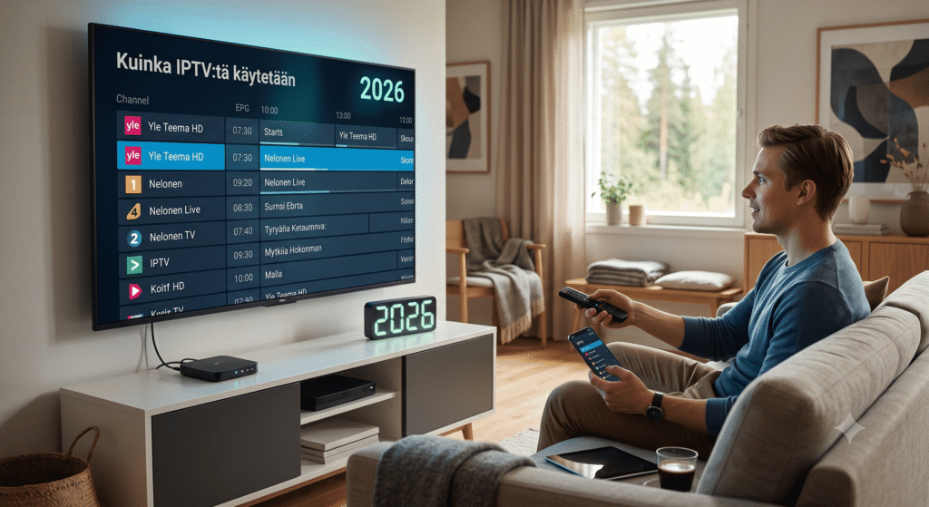 Kuinka IPTV:tä käytetään