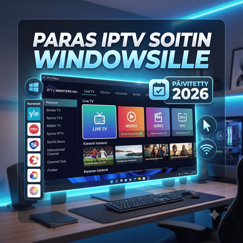 IPTV soitin Windowsille